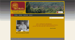 Desktop Screenshot of hcschlote.de